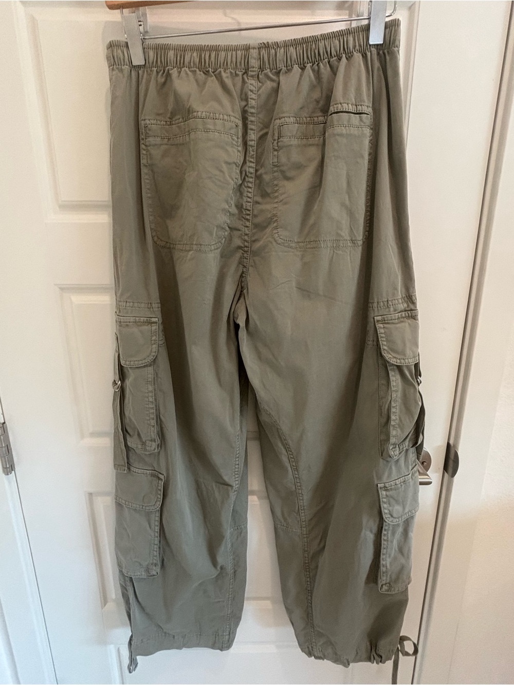 Abercrombie fitch olive army green cargo pants - Picture 3 of 4